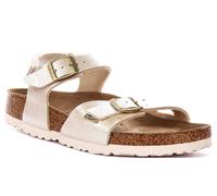 Birkenstock Rio Narrow Fit Sandalias Niña Con 2 Tiras Perla Blanco Talla UK 5-6