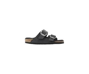 Birkenstock - Sandalia Arizona Big Buckle Shearling - Shoes - Mujer - Negro - 38 EU -