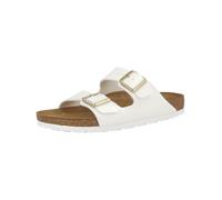 Birkenstock Arizona Birko-Flor, Zuecos Mujer, Blanco, 43 EU
