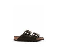 Birkenstock - Sandalias Arizona Shearling - Shoes - Mujer - Marrón - 40 EU -
