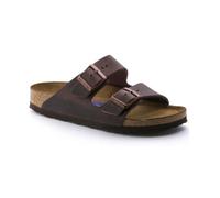 Birkenstock- Sandalias Arizona Soft Footbed de Cuero Nobuck Aceitado- Shoes- Mujer- Marrón- 43 EU- Sandalias Arizona Soft Footbed de Cuero Nobuck Aceitado