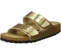 Birkenstock Sandales Arizona Birko-Flor Gold, Sandalia Mujer, 36 EU