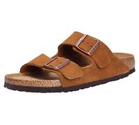 Birkenstock Arizona SFB, Sandalias de Punta Descubierta Mujer, Marrón (Mink Mink), 41 EU Estrecho