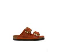 BIRKENSTOCK - Sandalias Birkenstock Arizona Big Buckle Leoi para mujer en color naranja 38