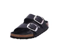 BIRKENSTOCK Sandalias con hebilla 'Komfort Stiefel Damen 1011075 Echtleder in schwarz' negro 42 EUR