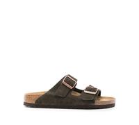 Birkenstock - Sandalias de ante marrón con detalles de cobre - Shoes - Mujer - Marrón - 45 EU -