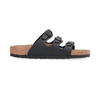 Birkenstock - Sandalias de Cuero con Hebillas Plateadas - Shoes - Mujer - Negro - 37 EU -