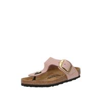 BIRKENSTOCK Sandalias de dedo 'Gizeh Lenb' oro / rosé / negro 36 oro / rosé / negro