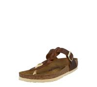BIRKENSTOCK Sandalias de dedo 'Gizeh' marrón castaño 39 marrón castaño