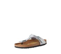 BIRKENSTOCK Sandalias de dedo 'Gizeh' plata, Talla 40