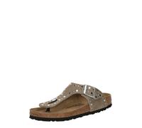 BIRKENSTOCK Sandalias de dedo 'Gizeh Rivet' taupe, Talla 41