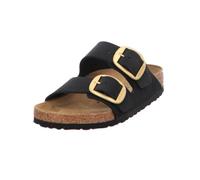 Birkenstock Sandalias de Mujer con Hebilla Grande en Piel engrasada Arizona
