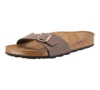 Birkenstock - Sandalias y chanclas - Madrid Birkibuc Regular Mocha - Talla 42 - Marrón Marrón 42
