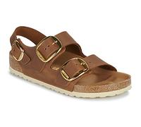 BIRKENSTOCK Sandalias Milano Big Buckle LEOI Cognac HEX in Marrón 36