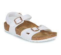 BIRKENSTOCK Sandalias planas Rio AS Kids BF White in Blanco 32