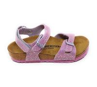 Birkenstock Sandalias Rio Hl Kids Birko Flor Niña, violeta, 35 EU
