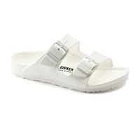 Birkenstock - Sandalias unisex para niño Arizona, punta abierta para mujer, blanco, 26 EU Étroit