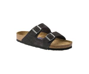 Birkenstock - Sandalias y chanclas - Arizona SFB LEVE Velvet Gray de Cuero - Talla 39 - Marrón Marrón 39