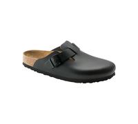 Birkenstock - Sandalias y chanclas - Boston Natural Leather Black de Cuero - Talla 43 - Negro Negro 43