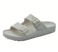 Birkenstock, Slides Mujer, Eggshell, 37 EU