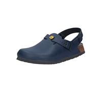 Birkenstock Tokio Azul Antiestático Cuero Natural