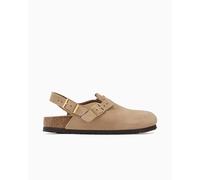 BIRKENSTOCK Tokio II Nubuk Narrow Beige 39