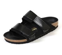 Birkenstock UJI 1026570 black nero ciabatte donna strappi 39