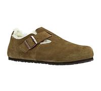 Birkenstock Unisex London Shearling Suede Shearling Tea Zapatos 38 EU