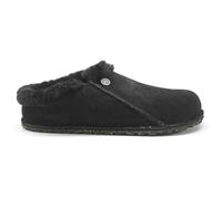 Birkenstock Unisex Zermatt Premium Shearling Suede Leather Black Black Sandalias 43 EU