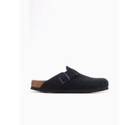 BIRKENSTOCK Women's Boston VL Soft Footbed Narrow Negro 35