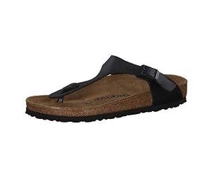 Birkenstock Womens Gizeh Braided Black Oiled Leather 40 R EU