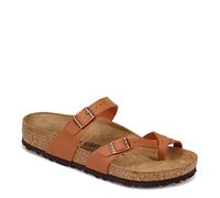 Birkenstock Womens Mayari Ginger Brown Birko-Flor 39 R EU Women's 8-8.5 US