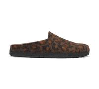 BIRKENSTOCK Zapatillas con forro Amsterdam. Color estampado de leopardo