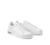 BIRKENSTOCK Zapatillas de piel BEND LOW. Color Blanco