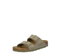 BIRKENSTOCK Arizona - Sandalo Con DOPPIA Fascia E Chiusura Con FIBBIE, Color caqui., 37 EU Schmal