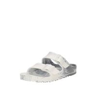 BIRKENSTOCK Zapatos abiertos 'Arizona Essentials' plata / blanco 39 plata / blanco