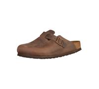 BIRKENSTOCK Boston Natural Leather Oiled Regular Ref. 860131 Color Marrón Talla 40