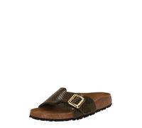 BIRKENSTOCK Zapatos abiertos 'Catalina' marrón oscuro / verde oscuro, Talla 41