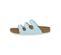 BIRKENSTOCK Zapatos abiertos ' Florida Birko ' azul claro / marrón 43 azul claro / marrón