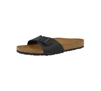 Birkenstock - Sandalias y chanclas - Madrid Birko-Flor Regular Black de Cuero - Talla 42 - Negro Negro 42