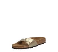Birkenstock Sandalias de dedo Madrid Birko-Flor oro Estrecho 40