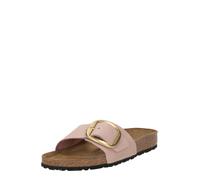 Mules de una correa Madrid Big Buckle Mujer Talla 37. Color Rosa