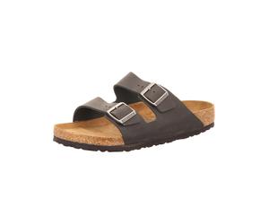 BIRKENSTOCK Zapatos abiertos 'Pantolette Damen 0752481Birkenstock ARIZONA SFB Echtleder in schwarz' negro 43 EUR