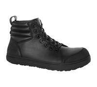 BIRKENSTOCK Zapatos de seguridad con cordones para el tobillo, clase de protección S3, puntera de acero, antiestática, resistente a la perforación, material exterior de microfibra, modelo QS 700