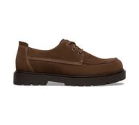 BIRKENSTOCK Zapatos tipo derby de ante HIGHWOOD MOC LACE LOW. Color Marrón