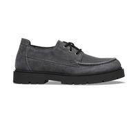 BIRKENSTOCK Zapatos tipo derby de ante HIGHWOOD MOC LACE LOW. Color Negro