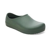 Birkenstock Zueco profesional Birki 2.0 PU O4, ancho normal, verde, 40 EU