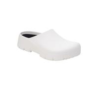BIRKENSTOCK Zueco Super Birki 2.0 PU OB, ancho normal, Blanco, 37 EU