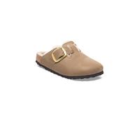Zuecos para mujer Birkenstock Boston Big Buckle Shearling 36 Estrecho