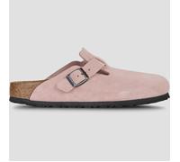 Birkenstock Zuecos de nobuk Boston para mujer Rosa Talla 36